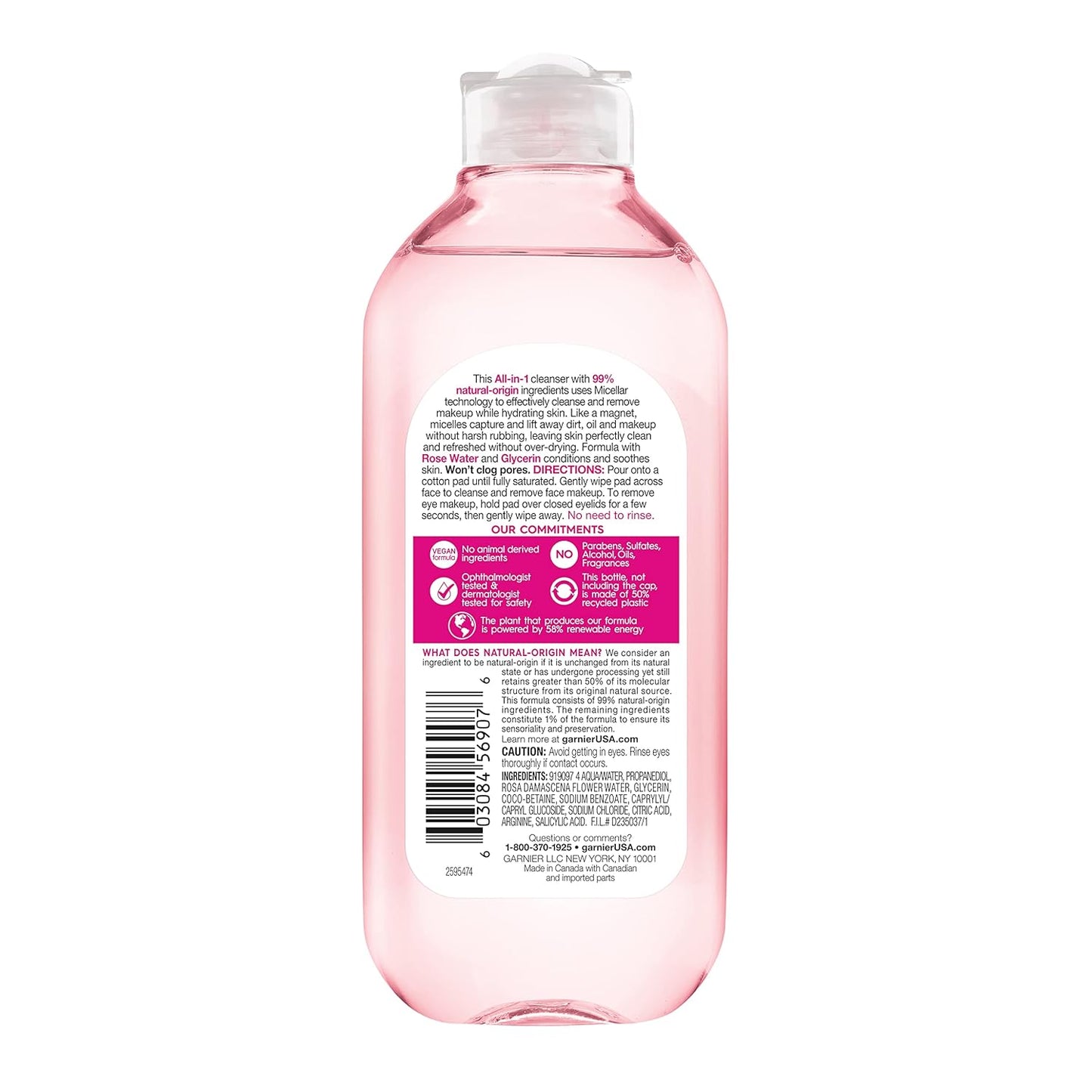 Agua micelar Garnier